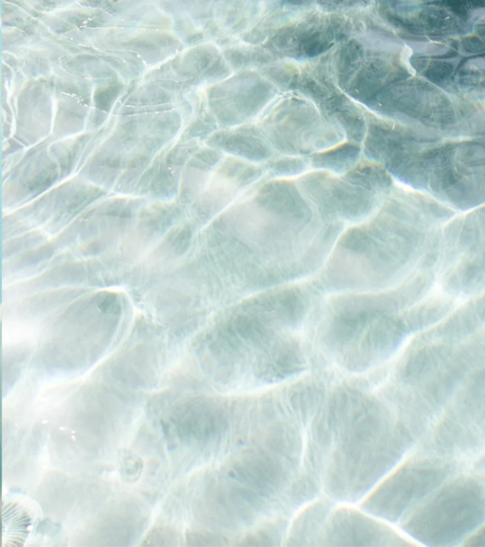 Clear water